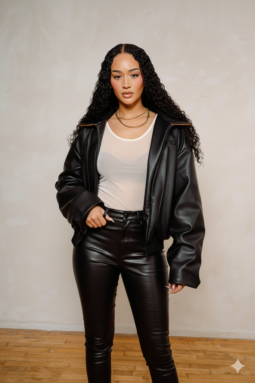 -c i d e GT Leather Jacket