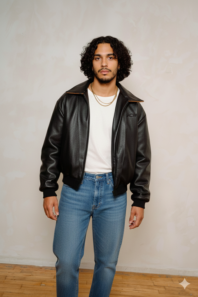 -c i d e GT Leather Jacket
